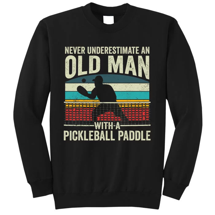 Pickleball Paddle Pickle Ball Player Tall Sweatshirt