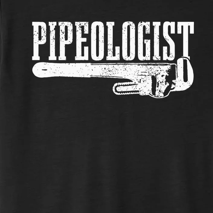 Plumber Pipeologist Plumbing Funny Plumber ChromaSoft Performance T-Shirt