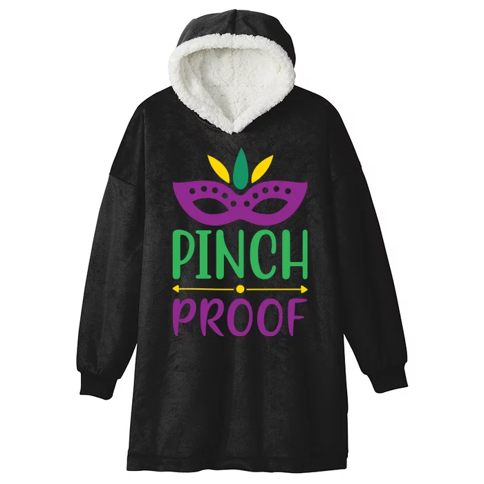 Pinch Proof Hooded Wearable Blanket