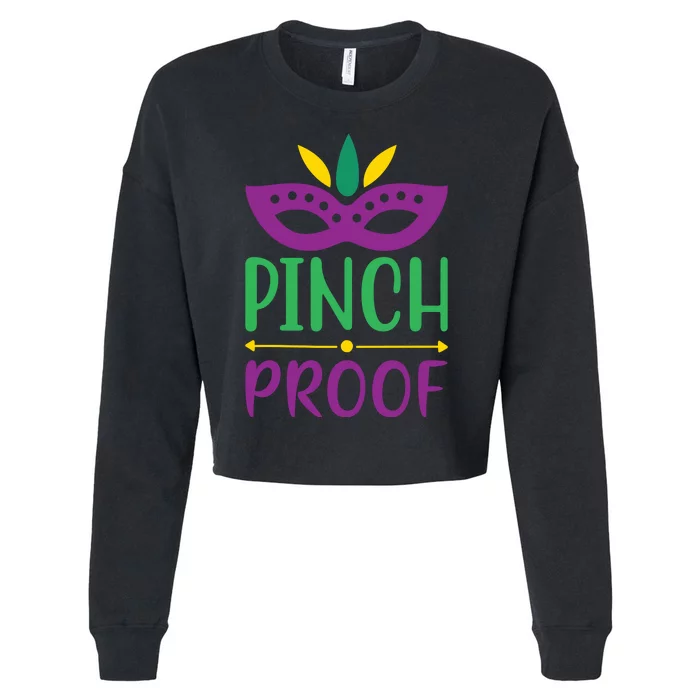 Pinch Proof Cropped Pullover Crew