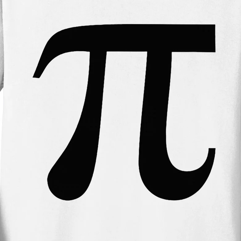 Pumpkin Pi Pie Funny Math Pun Thanksgiving Halloween Costume Kids Long Sleeve Shirt