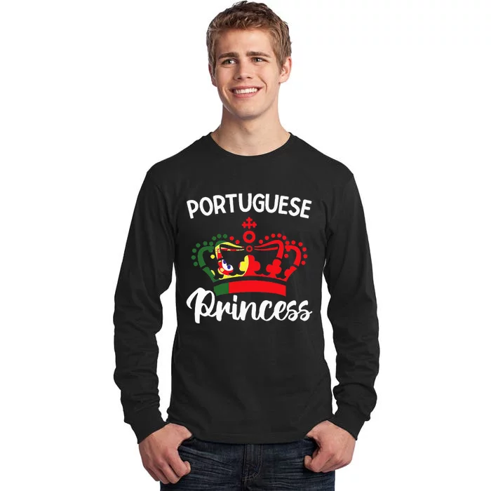 Princess Portugal Portuguese Tall Long Sleeve T-Shirt