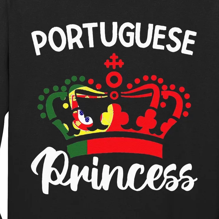 Princess Portugal Portuguese Tall Long Sleeve T-Shirt