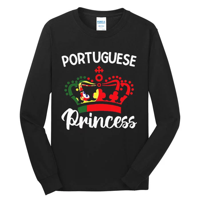 Princess Portugal Portuguese Tall Long Sleeve T-Shirt