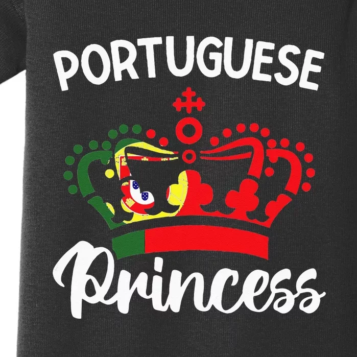 Princess Portugal Portuguese Baby Bodysuit