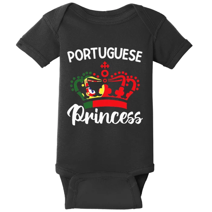 Princess Portugal Portuguese Baby Bodysuit