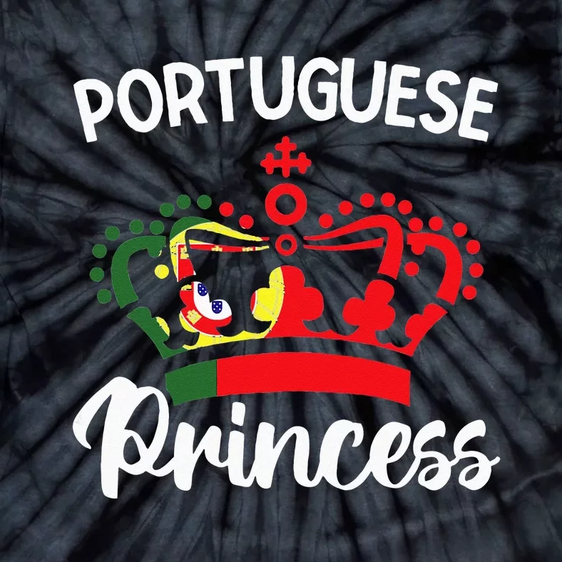 Princess Portugal Portuguese Tie-Dye T-Shirt