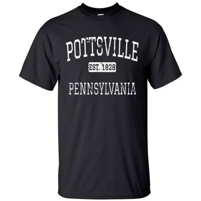 Pottsville Pennsylvania PA Vintage Tall T-Shirt