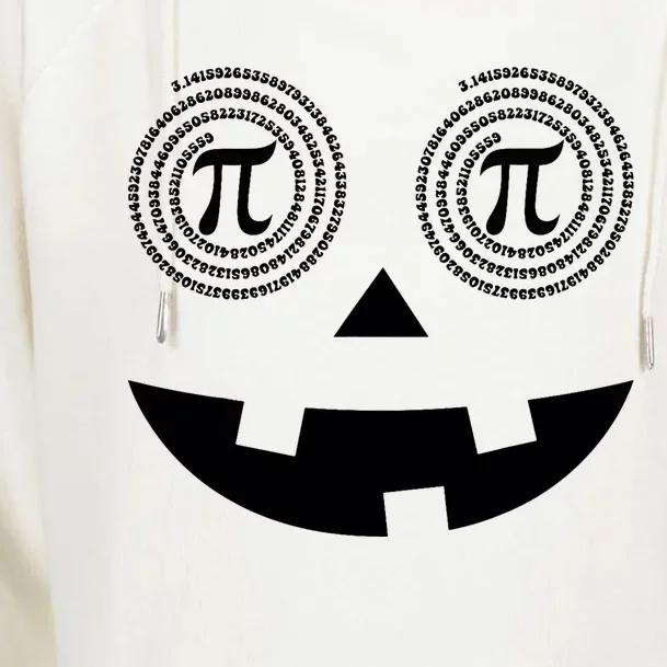 Pumpkin Pi Pie Funny Math Pun Thanksgiving Halloween Costume Womens Funnel Neck Pullover Hood