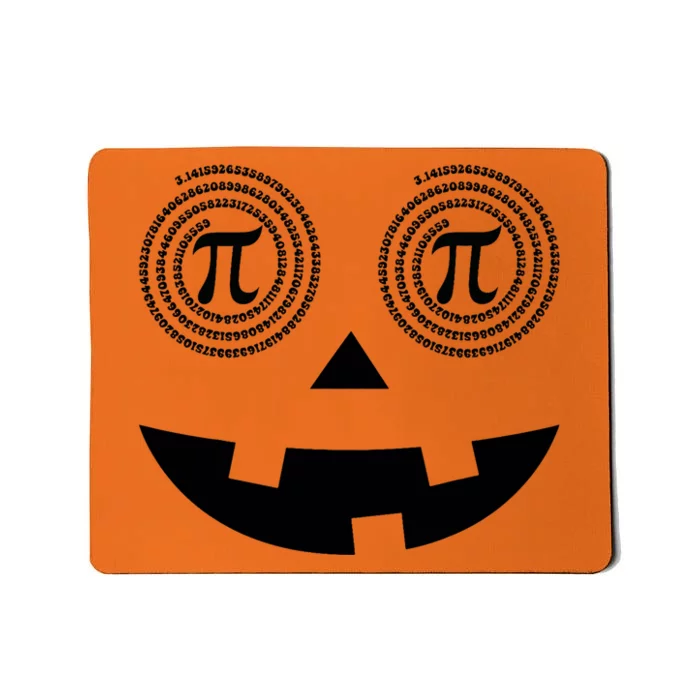 Pumpkin Pi Pie Funny Math Pun Thanksgiving Halloween Costume Mousepad