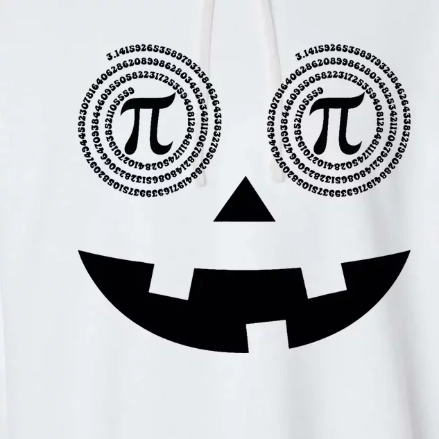 Pumpkin Pi Pie Funny Math Pun Thanksgiving Halloween Costume Garment-Dyed Fleece Hoodie