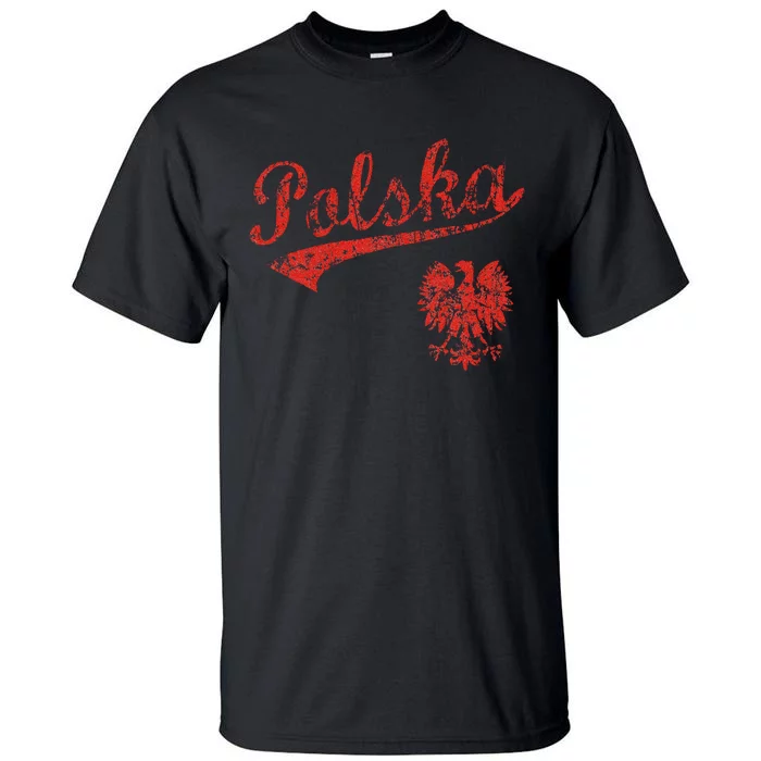 Polska Polish Poland Polski Family Heritage Tall T-Shirt