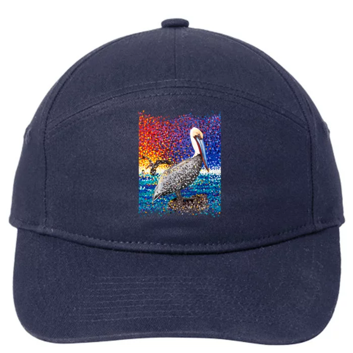 Pelican Pixelated 7-Panel Snapback Hat