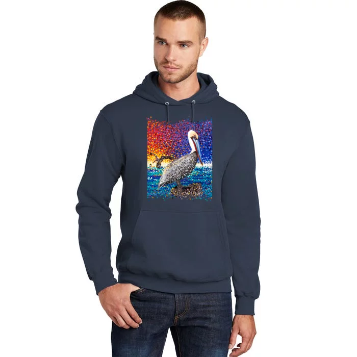 Pelican Pixelated Tall Hoodie