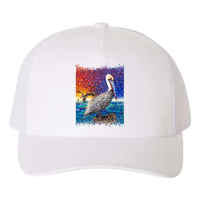 Pelican Pixelated Yupoong Adult 5-Panel Trucker Hat