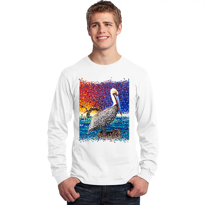 Pelican Pixelated Long Sleeve Shirt