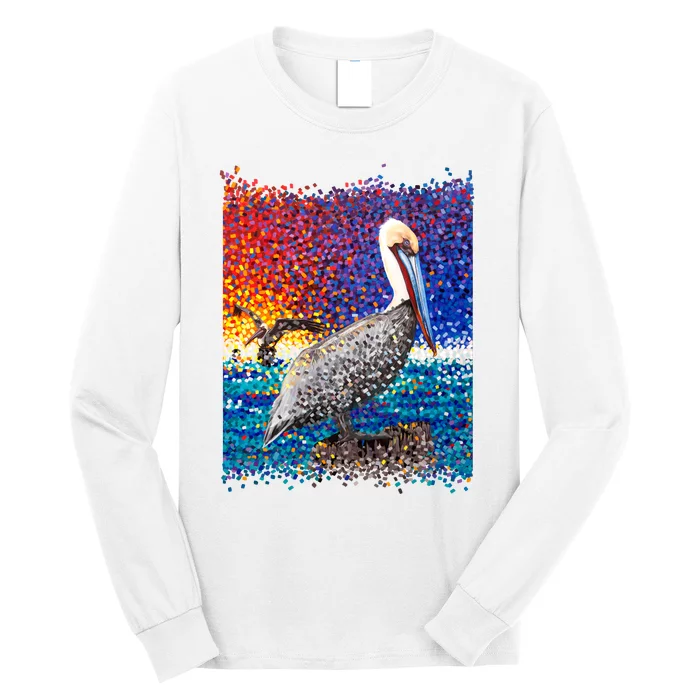 Pelican Pixelated Long Sleeve Shirt