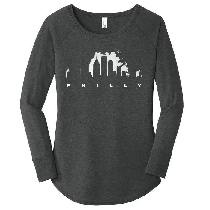 Philadelphia Pennsylvania Women's Perfect Tri Tunic Long Sleeve Shirt