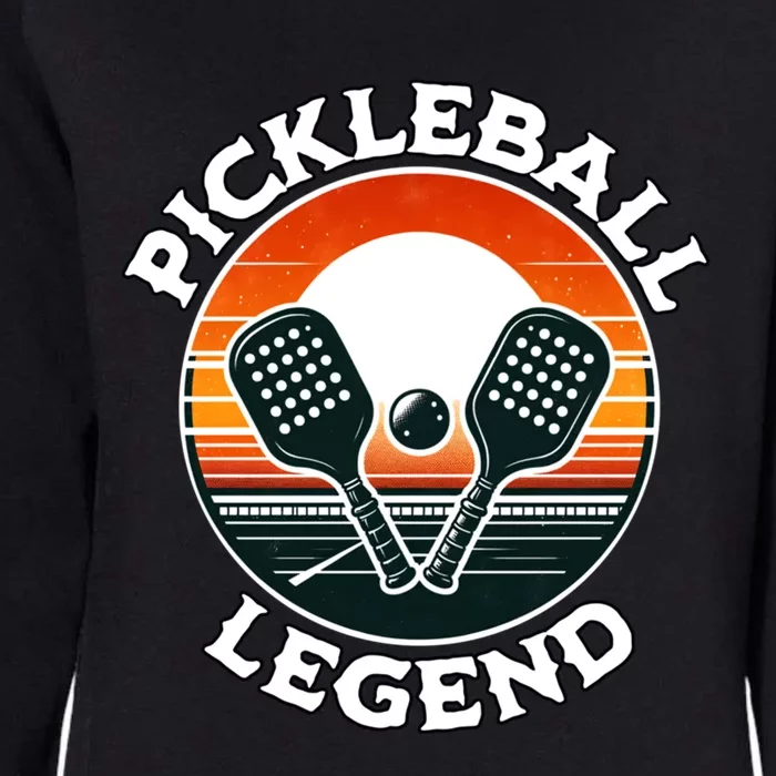 Pickleball Player Pickleball Legend Meaningful Gift Womens California Wash Sweatshirt