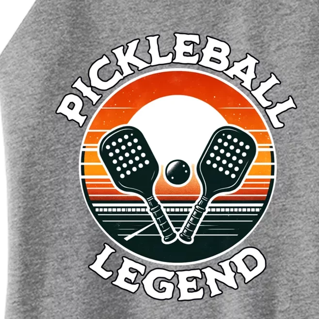 Pickleball Player Pickleball Legend Meaningful Gift Women’s Perfect Tri Rocker Tank