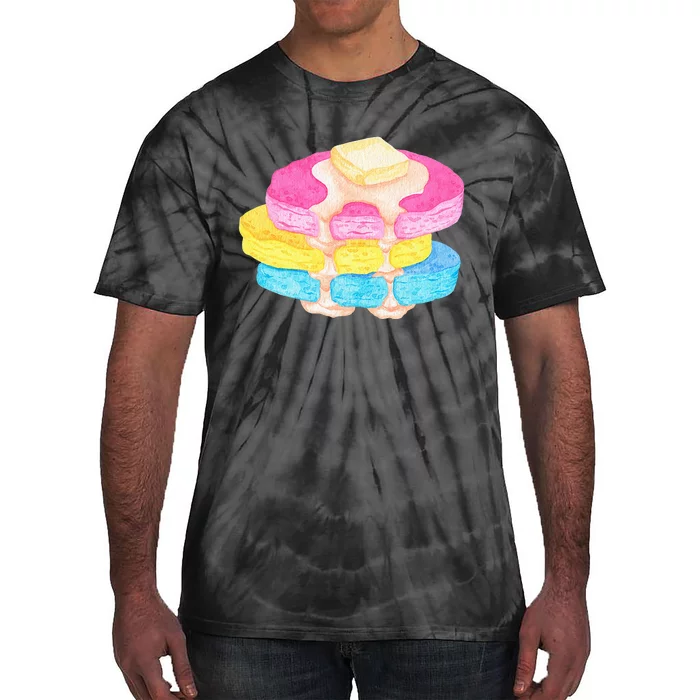 Pansexual Pancake Tie-Dye T-Shirt