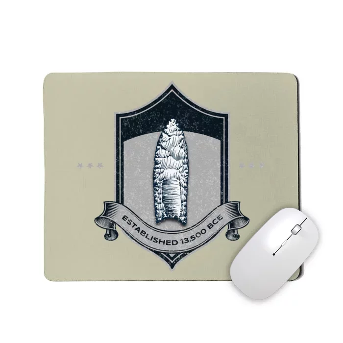 Paleo Projectile Point Mousepad