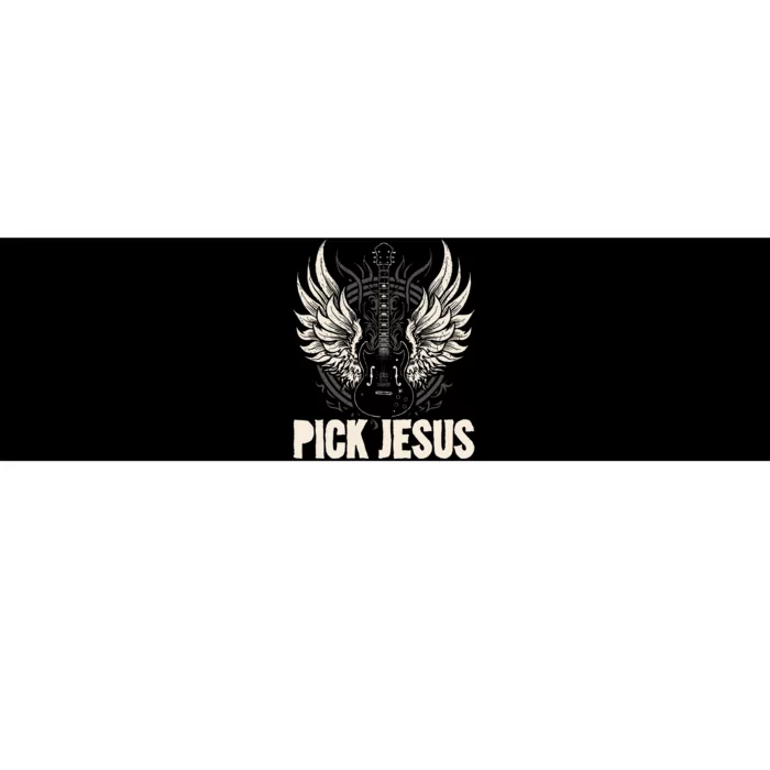 Preacher Pastor Pick Jesus Christian Sermonator Pastor Bumper Sticker