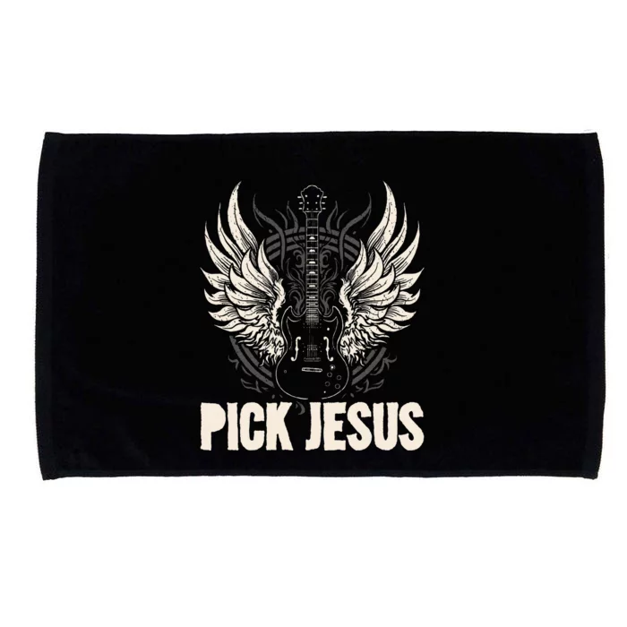 Preacher Pastor Pick Jesus Christian Sermonator Pastor Microfiber Hand Towel