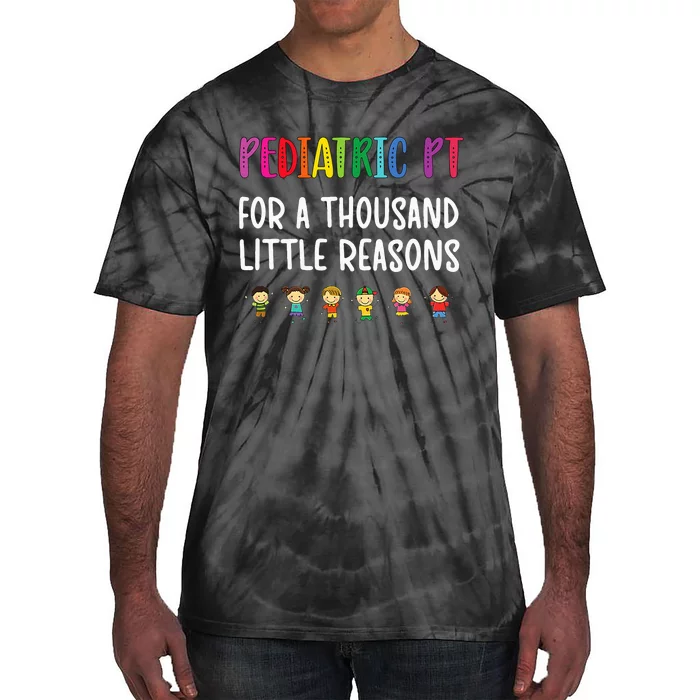 Pediatric PT Pediatric Physical Therapist Tie-Dye T-Shirt