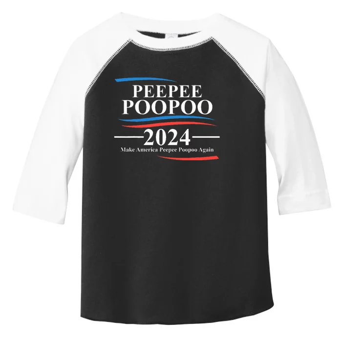 Pee Pee Poo Poo 2024 Peepee Poopoo Meme Toddler Fine Jersey T-Shirt