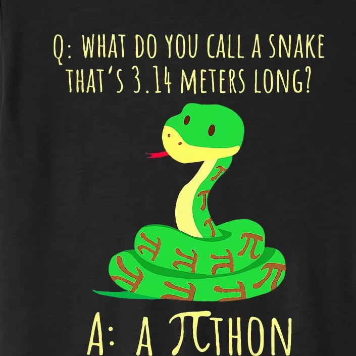 Python Pithon Pi Symbol Math Teacher Pi Day ChromaSoft Performance T-Shirt