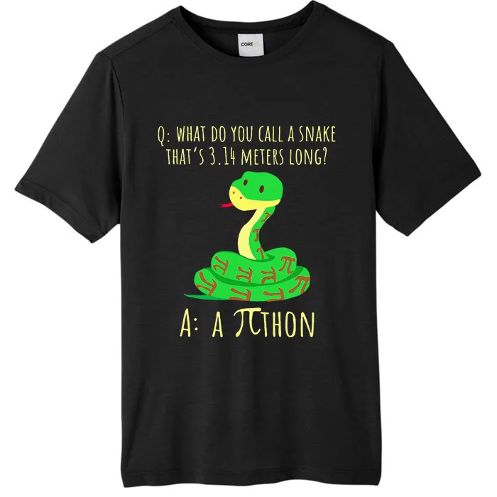 Python Pithon Pi Symbol Math Teacher Pi Day ChromaSoft Performance T-Shirt