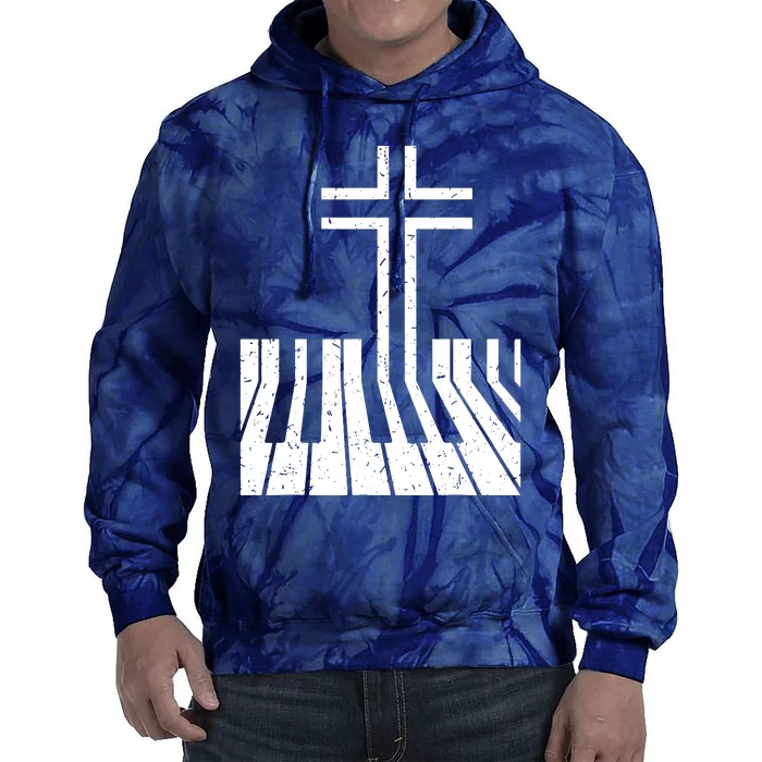 Piano Player Tie Dye Hoodie