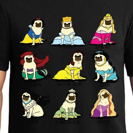 Princess Pug Pajama Set