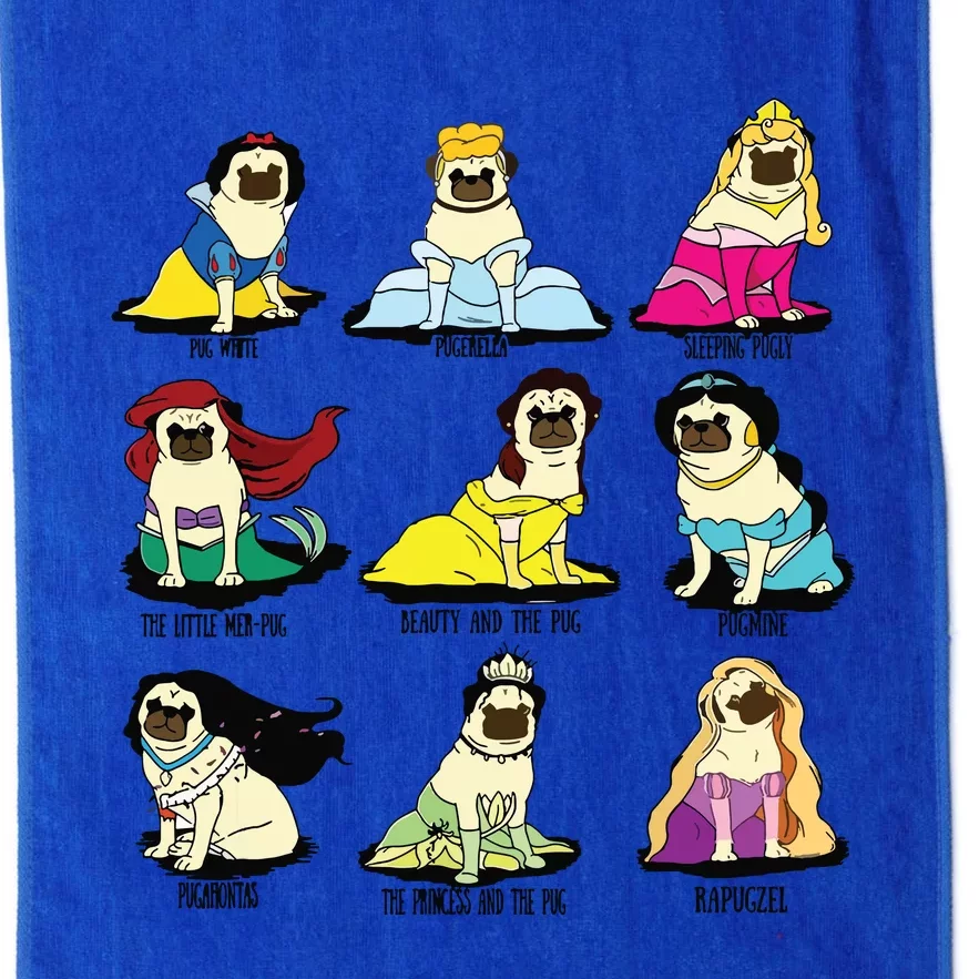 Princess Pug Platinum Collection Golf Towel