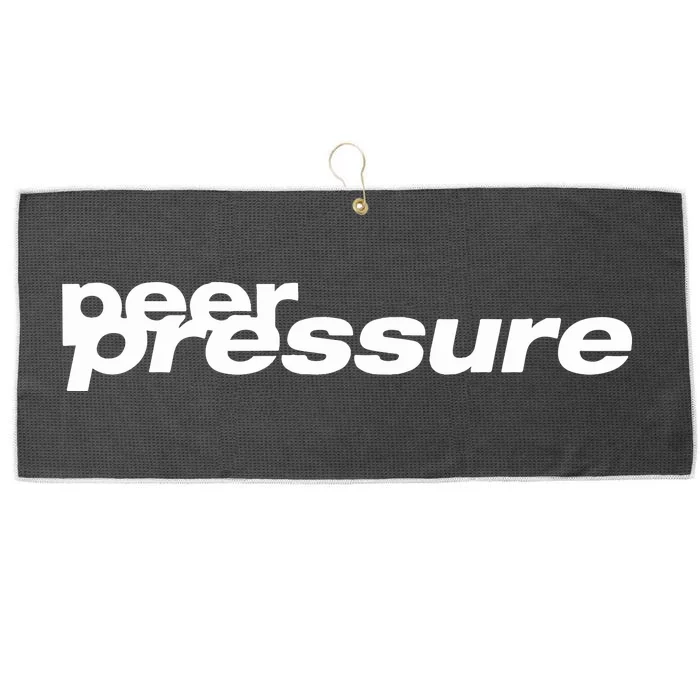 Peer Pressure Large Microfiber Waffle Golf Towel