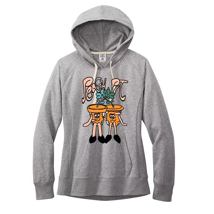 Peach Pit Pot Women's Fleece Hoodie