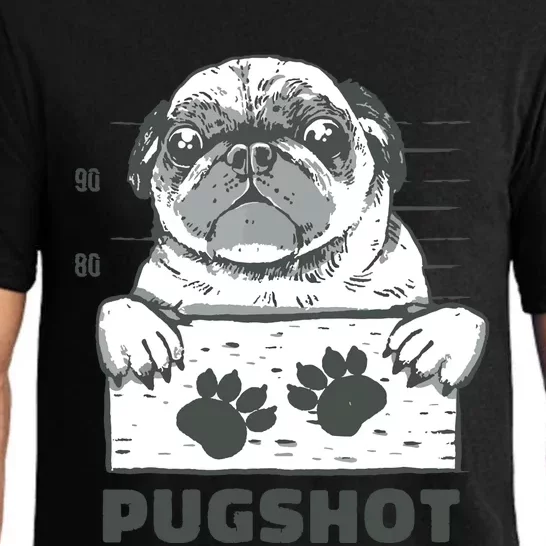 Pugshot Pug Pajama Set