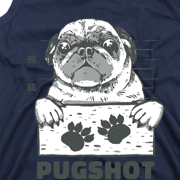 Pugshot Pug Tank Top