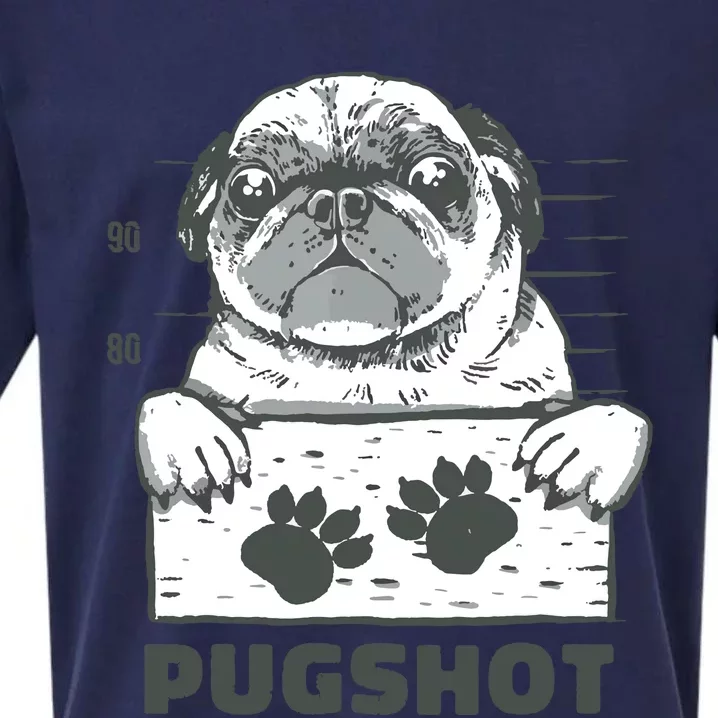 Pugshot Pug Sueded Cloud Jersey T-Shirt