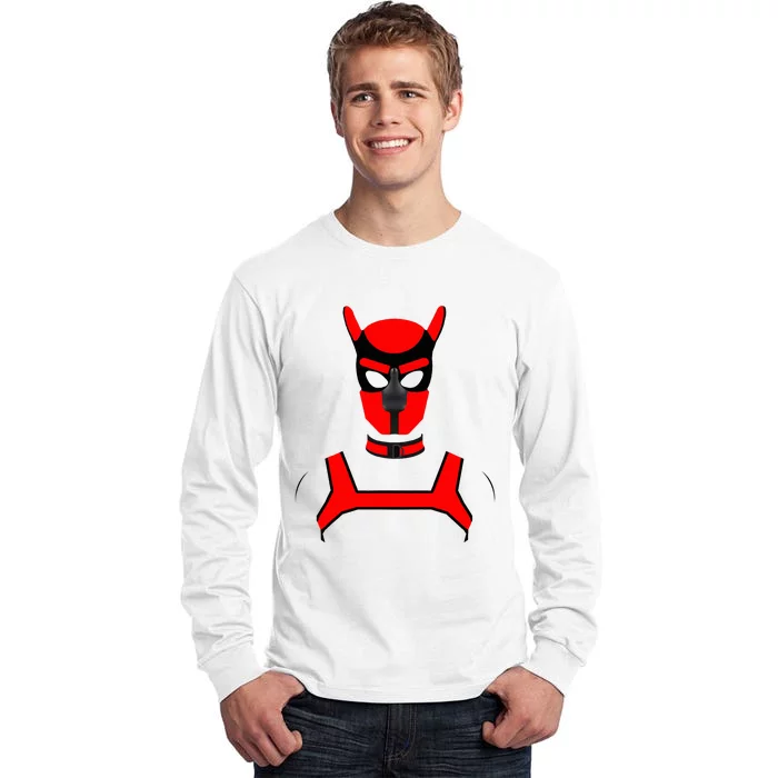 Puppy Play Pups Gay P.R.I.D.E Red Tall Long Sleeve T-Shirt