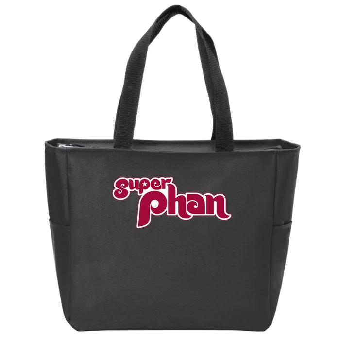 Philly Phanatic Philadelphia Sports Fan Zip Tote Bag