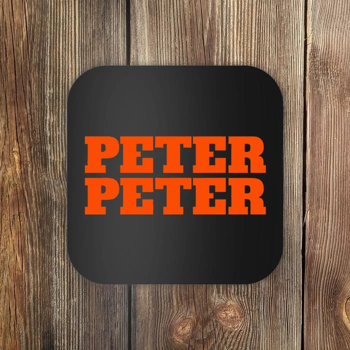 Peter Peter Pumpkin Eater Halloween Couples Costume Coaster