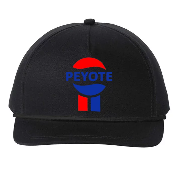 Peyote Pepsi Snapback Five-Panel Rope Hat