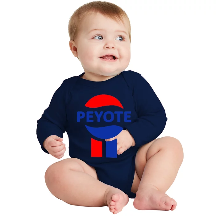 Peyote Pepsi Baby Long Sleeve Bodysuit