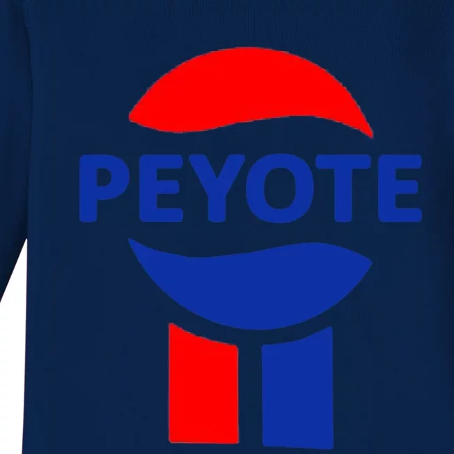 Peyote Pepsi Baby Long Sleeve Bodysuit