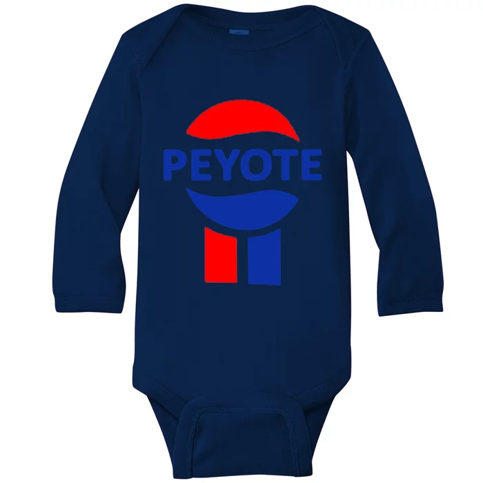 Peyote Pepsi Baby Long Sleeve Bodysuit