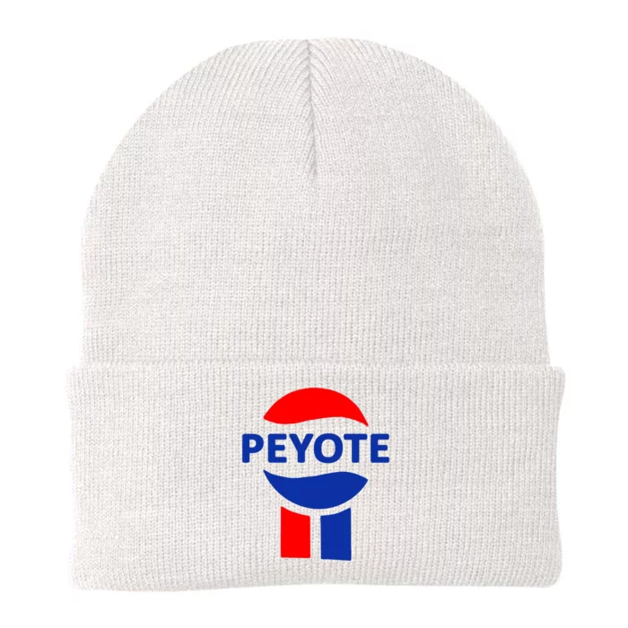 Peyote Pepsi Knit Cap Winter Beanie