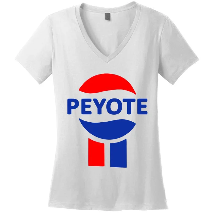 Peyote Pepsi Women's V-Neck T-Shirt