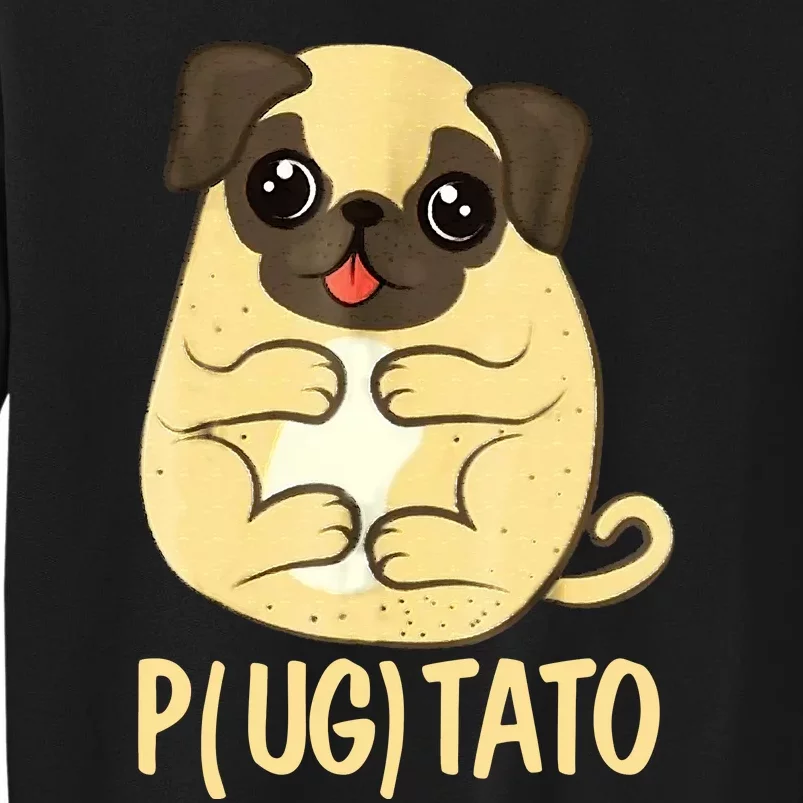 Pugtato Pug Potato Dog Lover Sweatshirt